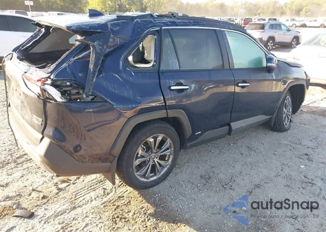 2024 Toyota Rav4 Hybrid Limited from USA, damaged, VIN 4T3D6RFV7RU171697